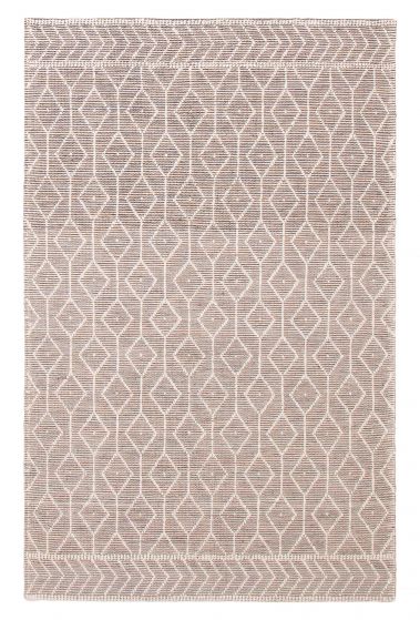 Indian Sienna 6'0" x 9'3" Braid weave Wool Rug 