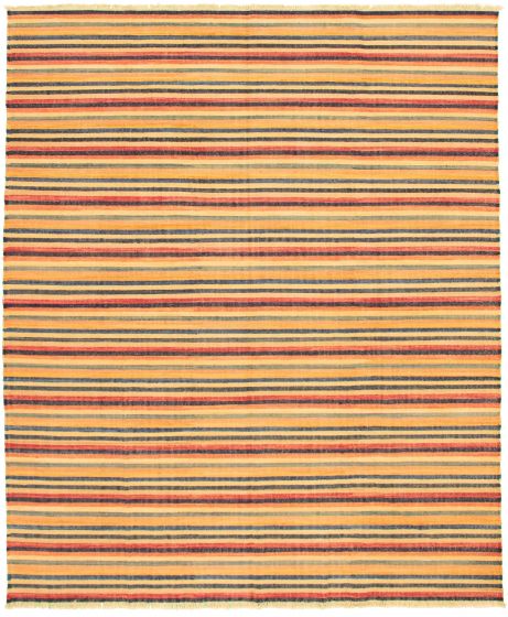 Turkish Sundance 8'3" x 10'0" Flat-Weave Wool Kilim 