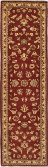 Afghan Chobi Finest 2'8" x 9'8" Hand-knotted Wool Rug 