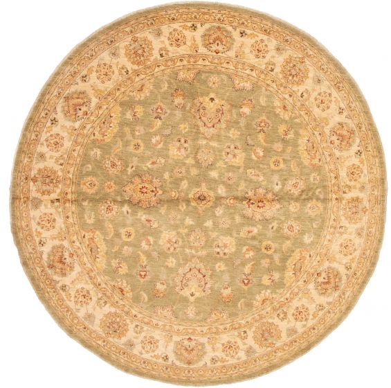 Afghan Chobi Finest 9'10" x 10'0" Hand-knotted Wool Rug 