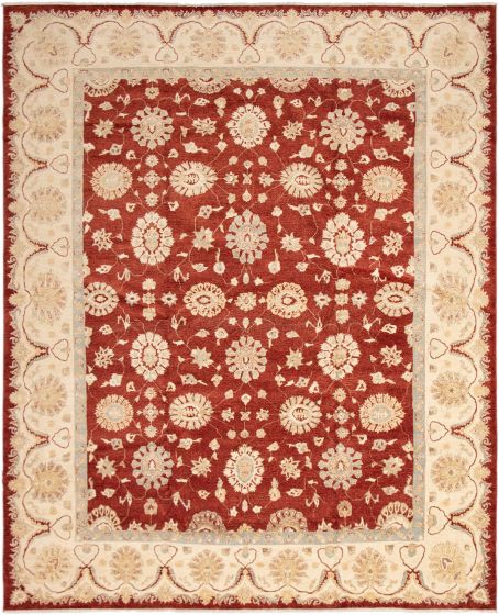 Afghan Chobi Finest 11'10" x 14'7" Hand-knotted Wool Rug 
