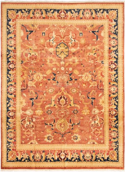 Pakistani Pako Persian 18 Of 20 10'2" x 13'9" Hand-knotted Wool Rug 