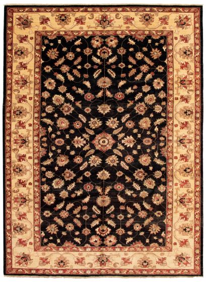Afghan Chobi Finest 10'0" x 14'0" Hand-knotted Wool Rug 