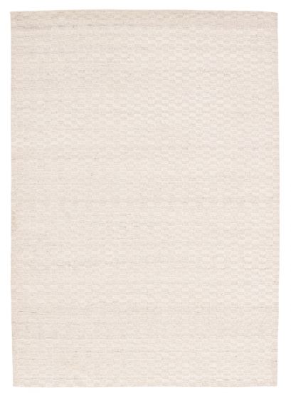 Indian Ananda 5'5" x 7'7" Hand Loomed Wool Rug 
