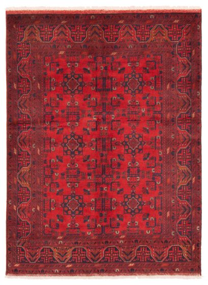 Afghan Finest Khal Mohammadi 4'11" x 6'6" Hand-knotted Wool Rug 