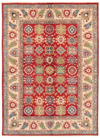 Afghan Finest Ghazni 5'7" x 7'10" Hand-knotted Wool Rug 
