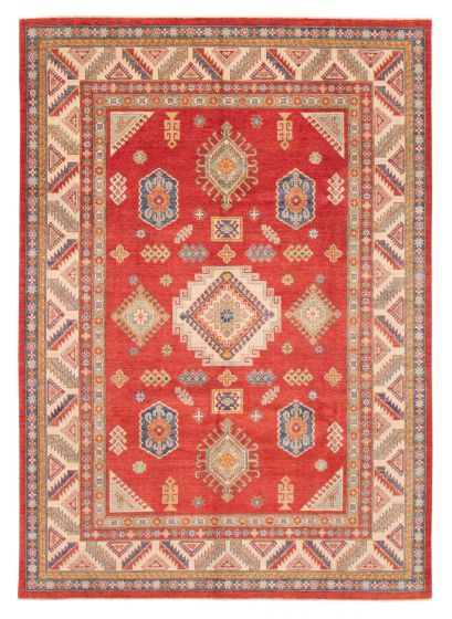 Afghan Finest Ghazni 8'1" x 11'6" Hand-knotted Wool Rug 