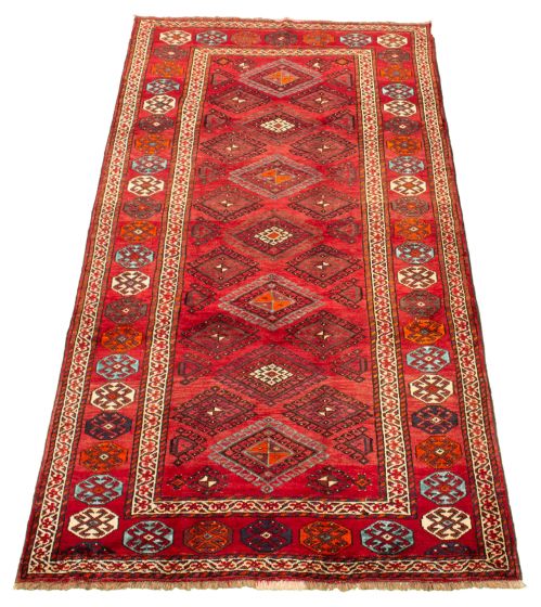 Persian Syle 5'1" x 9'10" Hand-knotted Wool Rug 