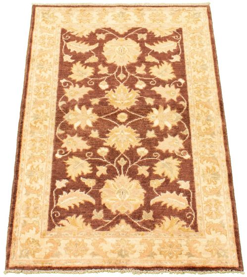 Afghan Chobi Finest 3'3" x 5'0" Hand-knotted Wool Rug 