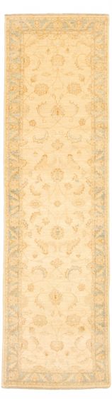 Pakistani Peshawar Oushak 2'9" x 9'9" Hand-knotted Wool Rug 