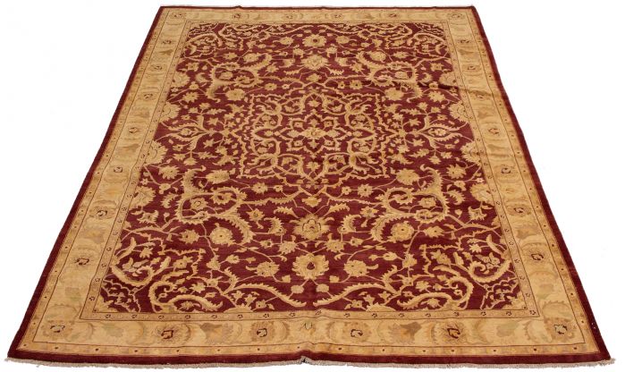 Afghan Chobi Finest 9'9" x 13'1" Hand-knotted Wool Rug 