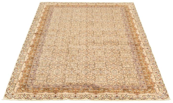 Turkish Kayseri Vintage 6'5" x 9'5" Hand-knotted Wool Rug 