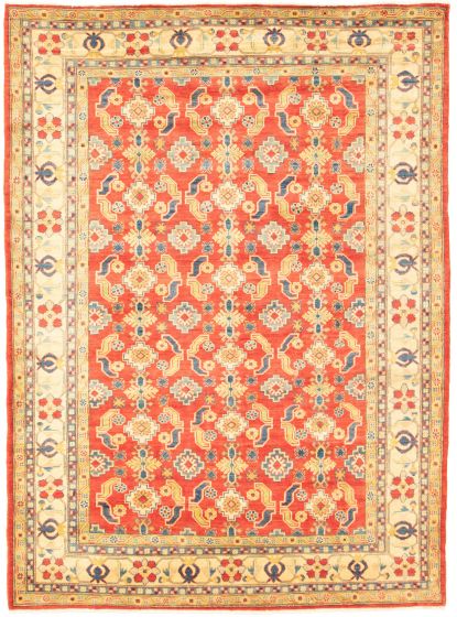 Afghan Finest Ghazni 6'7" x 9'1" Hand-knotted Wool Rug 