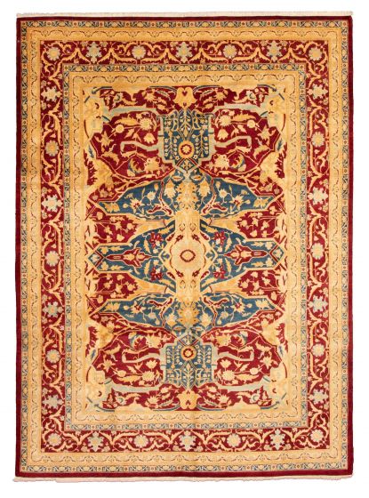 Pakistani Pako Persian 18 Of 20 8'10" x 12'0" Hand-knotted Wool Rug 