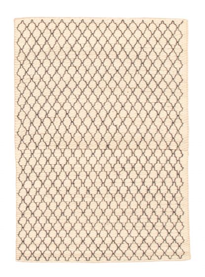 Tapis sienna 5'4" x 7'6" en laine torsadée