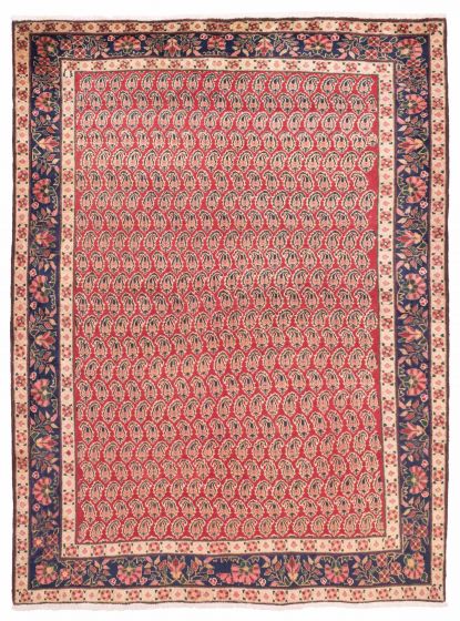 Persian Style 5'9" x 8'0" Hand-knotted Wool Rug 