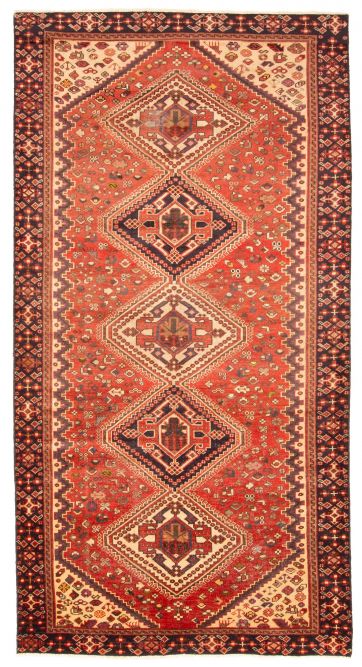 Turkish Konya Anatolian 5'0" x 9'10" Hand-knotted Wool Rug 
