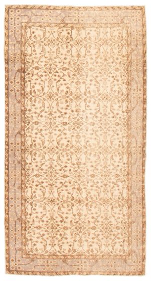 Turkish Melis Vintage 3'8" x 6'10" Hand-knotted Wool Rug 