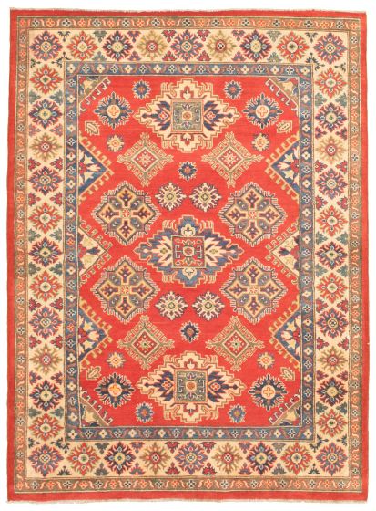 Afghan Finest Ghazni 4'11" x 6'11" Hand-knotted Wool Rug 