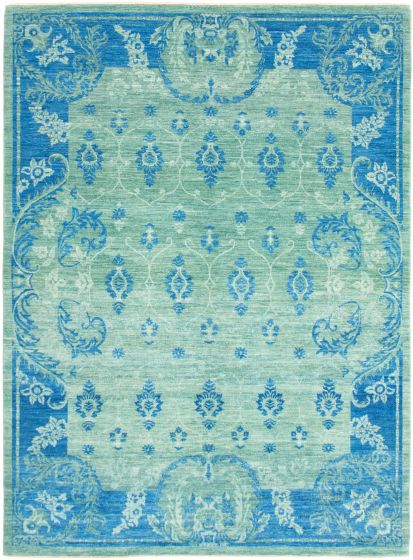Pakistani Lahore Finest Collection 9'1" x 12'3" Hand-knotted Wool Rug 