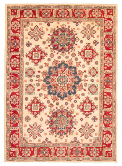 Afghan Finest Ghazni 8'1" x 11'6" Hand-knotted Wool Rug 