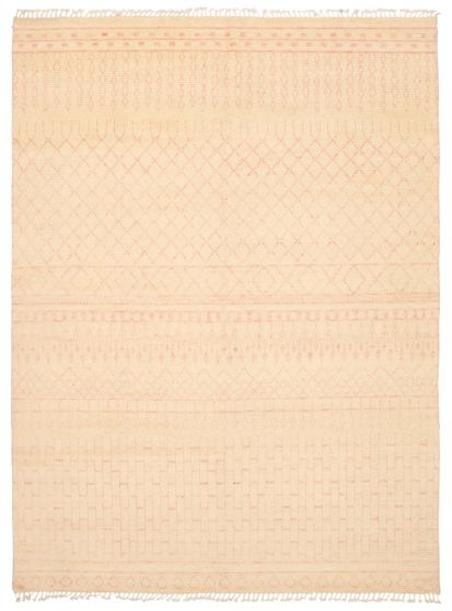Pakistani Pak Finest Marrakesh 9'0" x 12'0" Hand-knotted Wool Rug 