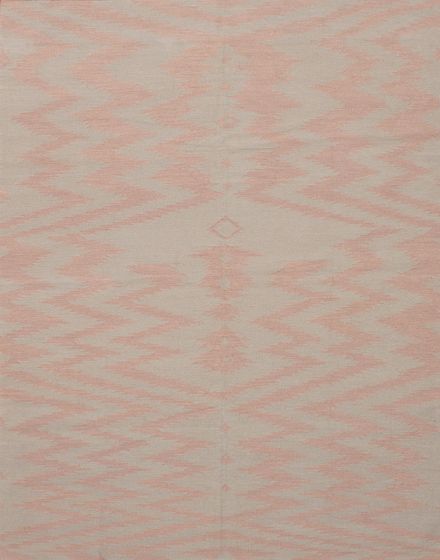Turkish Ankara FW 7'1" x 8'11" Flat-Weave Wool Kilim 