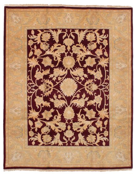 Indian Royal Safaviah 8'1" x 10'2" Hand-knotted Wool Rug 