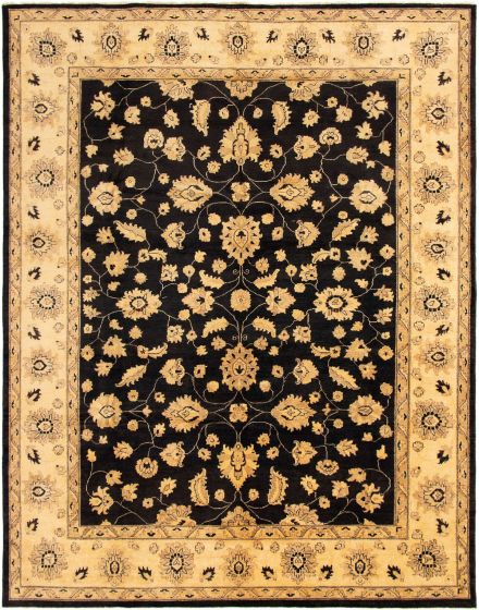 Afghan Chobi Finest 9'1" x 11'8" Hand-knotted Wool Rug 