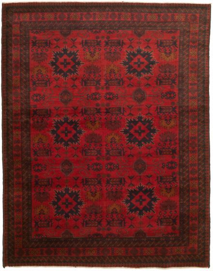 Afghan Finest Khal Mohammadi 5'10" x 7'7" Hand-knotted Wool Rug 