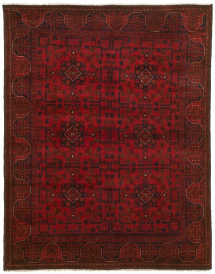 Afghan Finest Khal Mohammadi 5'1" x 6'2" Hand-knotted Wool Rug 