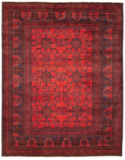 Afghan Finest Khal Mohammadi 5'11" x 7'7" Hand-knotted Wool Rug 