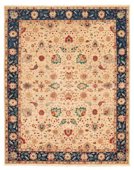 Indian Heritage 8'1" x 10'2" Hand-knotted Wool Rug 