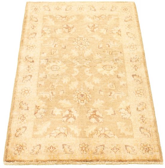 Afghan Chobi Finest 3'4" x 4'10" Hand-knotted Wool Rug 
