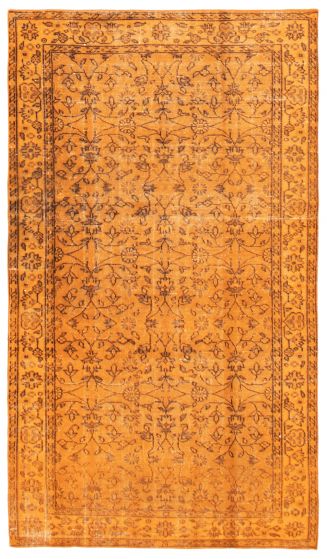 Turkish Color Transition 3'9" x 6'9" Hand-knotted Wool Rug 