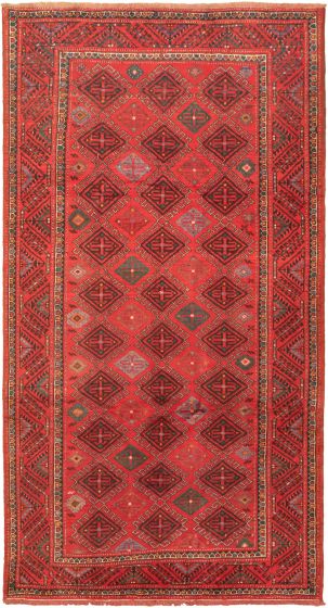 Perisan Style 5'2" x 9'9" Hand-knotted Wool Rug