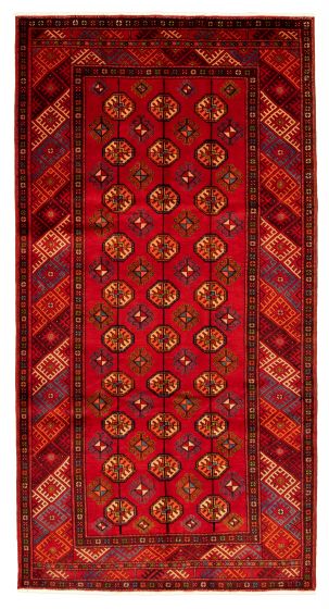 Turkish Ottoman Vintage 5'0" x 10'0" Hand-knotted Wool Rug 