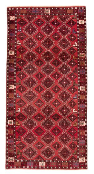 Afghan Royal Baluch 5'3" x 9'8" Hand-knotted Wool Rug 