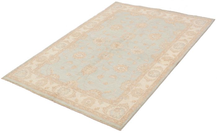 Pakistani Pako Persian 18 Of 20 5'7" x 8'3" Hand-knotted Wool Rug 