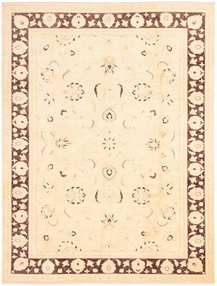 Afghan Chobi Finest 8'10" x 11'8" Hand-knotted Wool Rug 