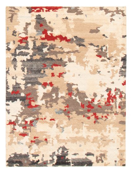Tapis loreto 5'7" x 7'6" en laine