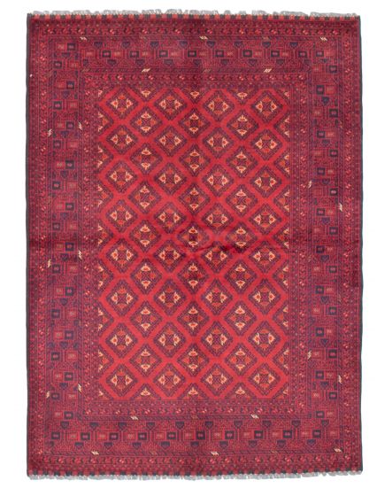 Afghan Finest Khal Mohammadi 4'10" x 6'6" Hand-knotted Wool Rug 