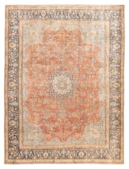Persian Style 9'11" x 13'4" Hand-knotted Wool Rug 