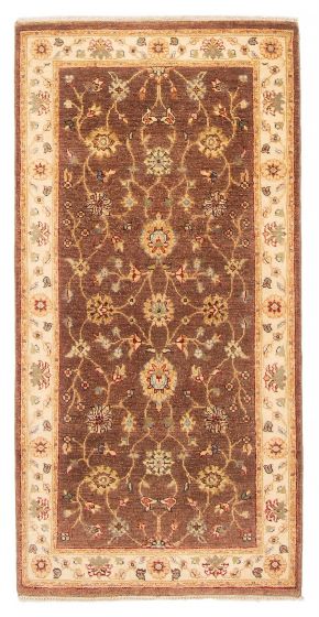 Indian Jamshidpour 2'4" x 4'9" Hand-knotted Wool Rug 