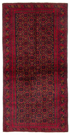 Tapis teimani 3'2" x 6'8" en laine