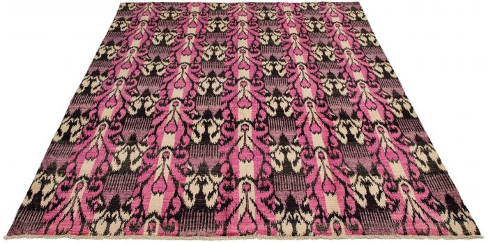 Indian Shalimar 9'0" x 12'6" Hand-knotted Wool Rug 