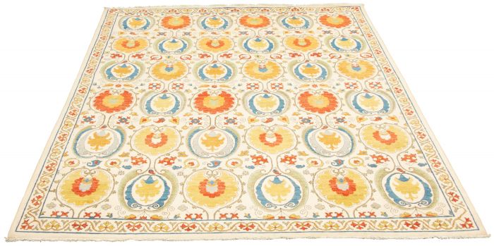Pakistani Lahore Finest Collection 10'0" x 14'2" Hand-knotted Wool Rug 