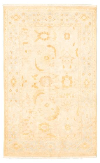 Pakistani Peshawar Oushak 5'1" x 8'4" Hand-knotted Wool Rug 