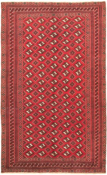 Russia Shiravan Bokhara 5'5" x 9'2" Hand-knotted Wool Rug 
