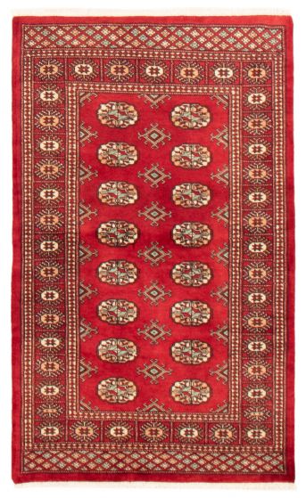 Tapis peshawar bokhara 3'1" x 5'1" en laine